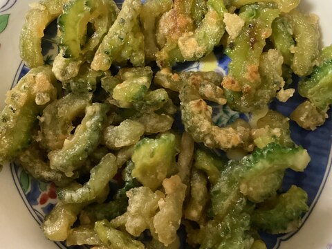 ゴーヤのカリカリ焼き